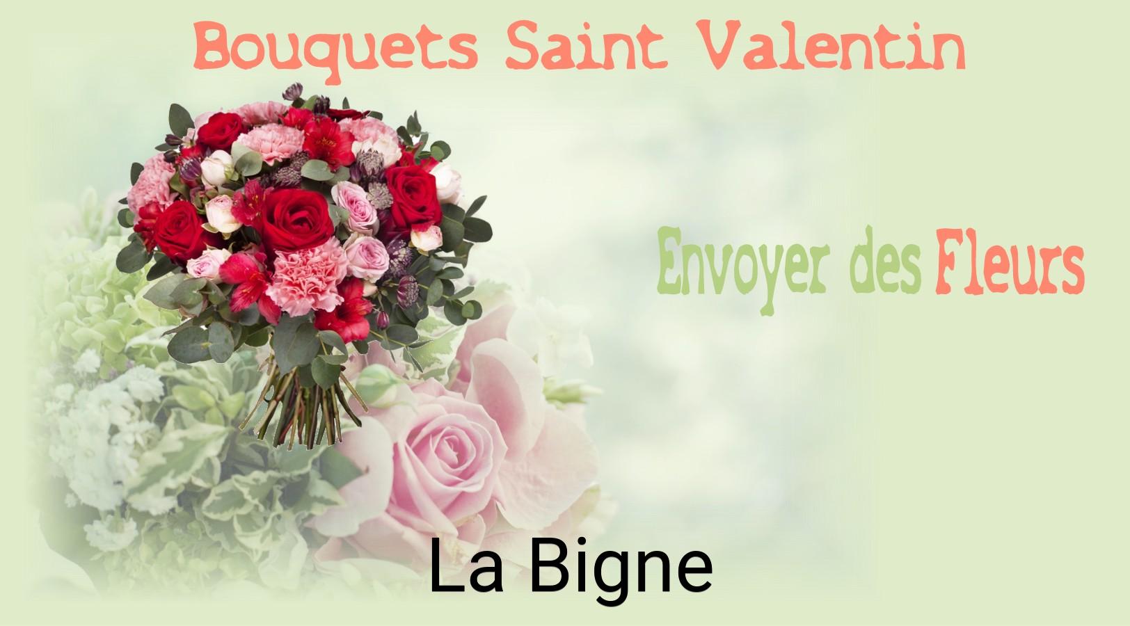 Roses de Saint-Valentin livrées à La Bigne
